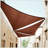 Colourtree Triangle Sun Shade Sail with Installation Hardware Kit-91533379-58148947