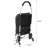 Foldable Shopping Cart with Stair Climbing Triangular Wheels and Removable Waterproof Bag-113272984