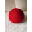 Premium Red Cushion, 20 x 20 x 7.9 Inches | 75% Recycled Polyester & 25% Polyester with Silicone Filling | Machine Washable at 68°F | Soft & Eco-Friendly Comfort for Home, Office, & Outdoor Use