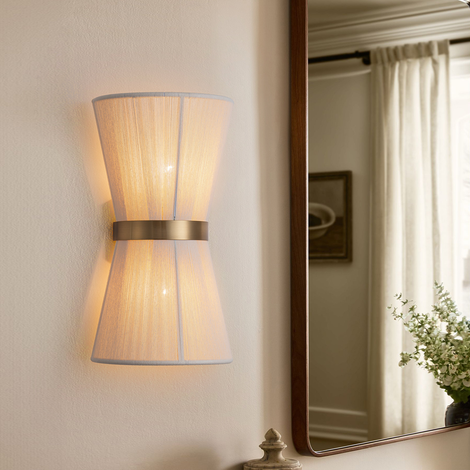 Everly Quinn Hassler 2- Light Wall Light | Wayfair
