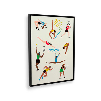Olympians I by Victoria Barnes Art Print