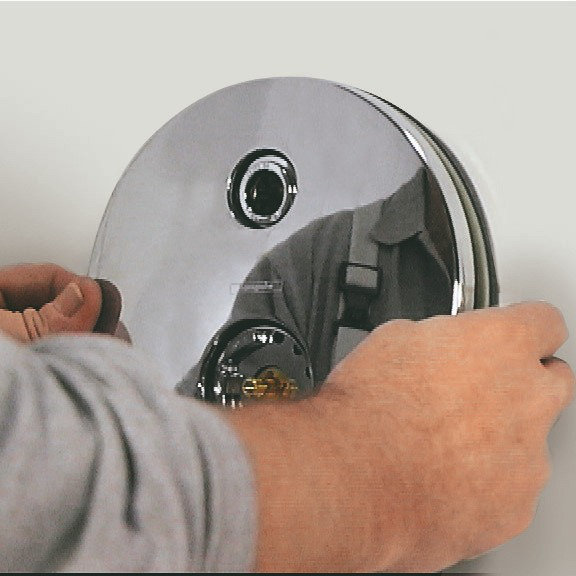 Showerselect S 1-Handle 6-Inch Wide, Temperature Memory, Thermostatic Valve Trim Only, with Diverter