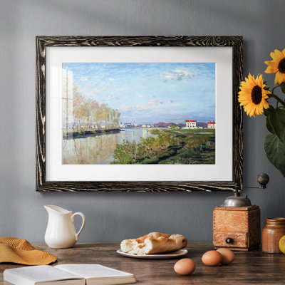 Argenteuil, la seine, 1872, reproduction d'art sur papier
