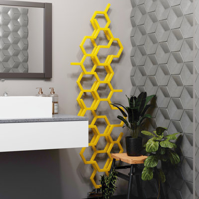 Hex Vertical Designer Radiator 1700Hx573W