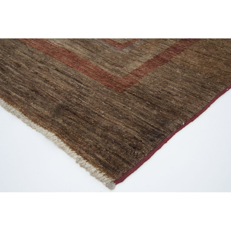 Geometric Hand Woven 168cm X 211cm Area Rug