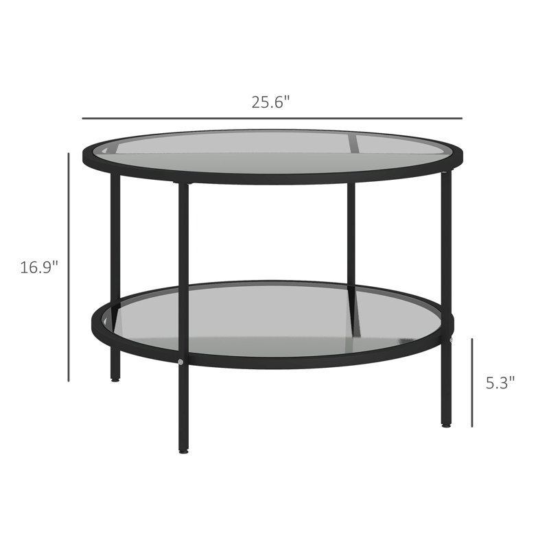 Style moderne en verre trempé efficace pour le salon