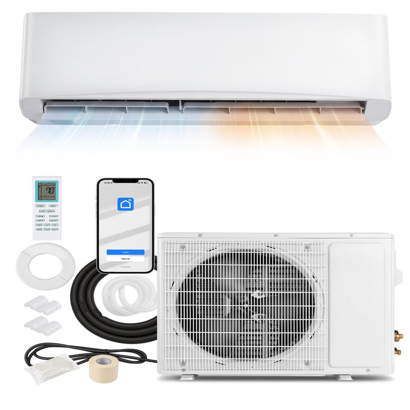 Wall Air Conditioner & Heat Pump, 12000 BTUs