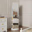 Miroir pleine grandeur, en bois d'hévéa et miroir-264548332-264548333