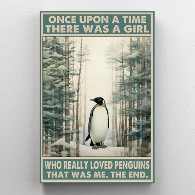 Who Really Loved Penguins - 1 Piece Rectangle Grap " Who Really Loved Penguins "
