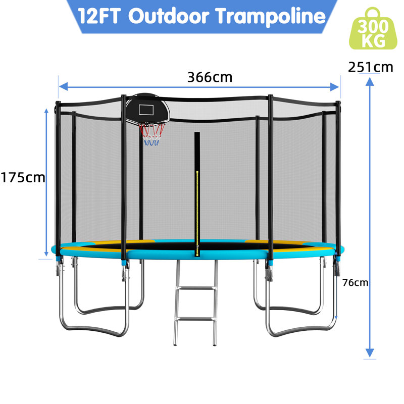 EvoNet Trampoline, Blue