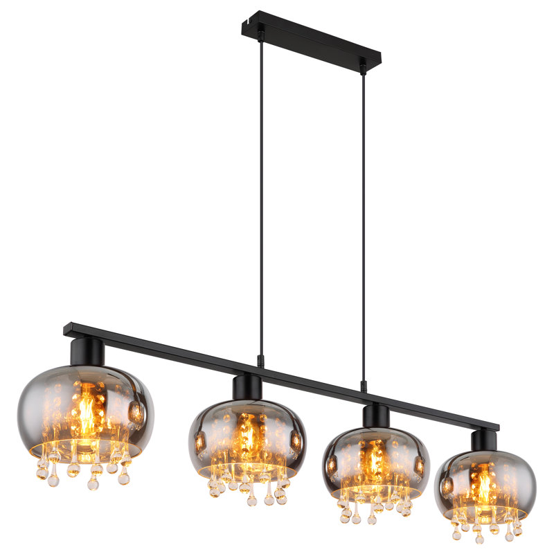 4 - Light Matte Black Pendant