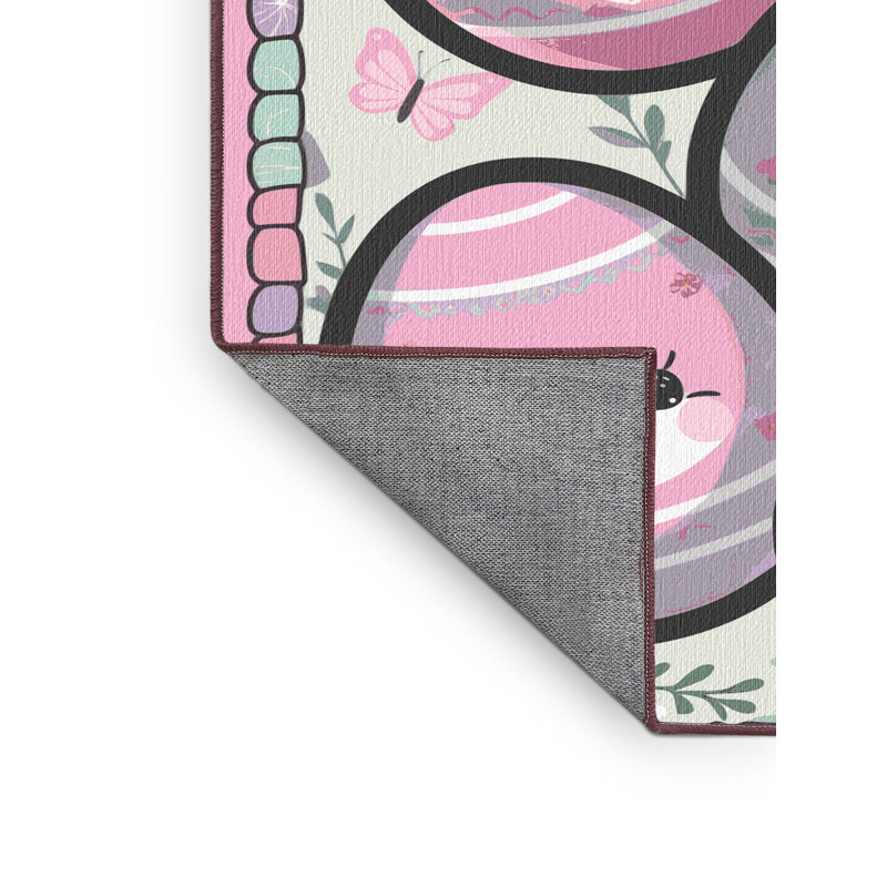 Ginza Six Washable Easter Spring Holiday Rug, Rectangle 2' x 3'