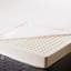 Surmatelas en latex de qualité supérieure Alwyn Home Premium 2 po (mi-ferme)-1981345605