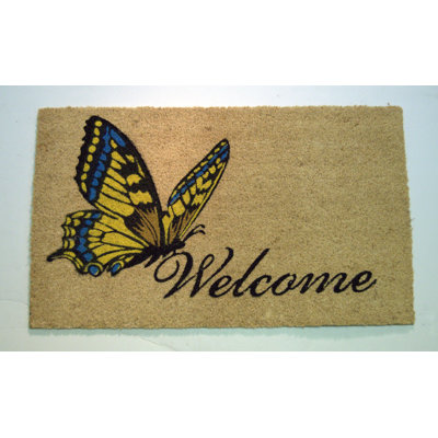 Mcanally Non-Slip Outdoor Doormat