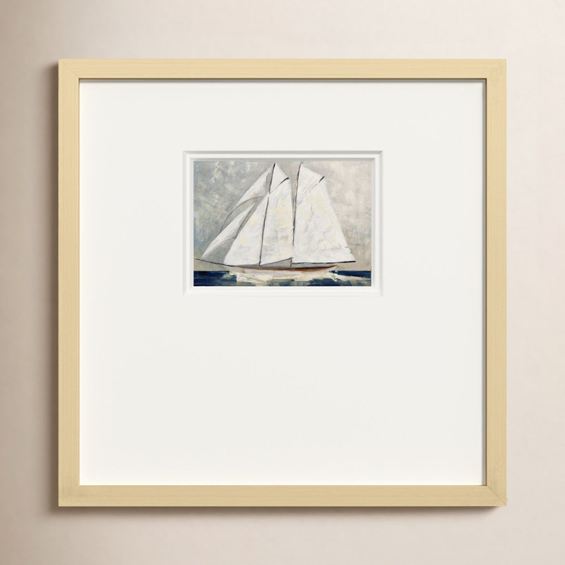 Readington " Setting Sail ", 20" H x 20" W x 1" D