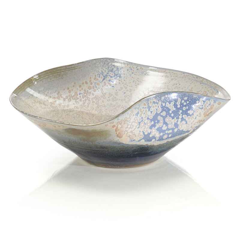 Cloudy Skies Bowl, Large, 7" H x 18" W x 14" D