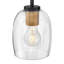 Luminaire de salle de bain 4 lumières avec verre transparent