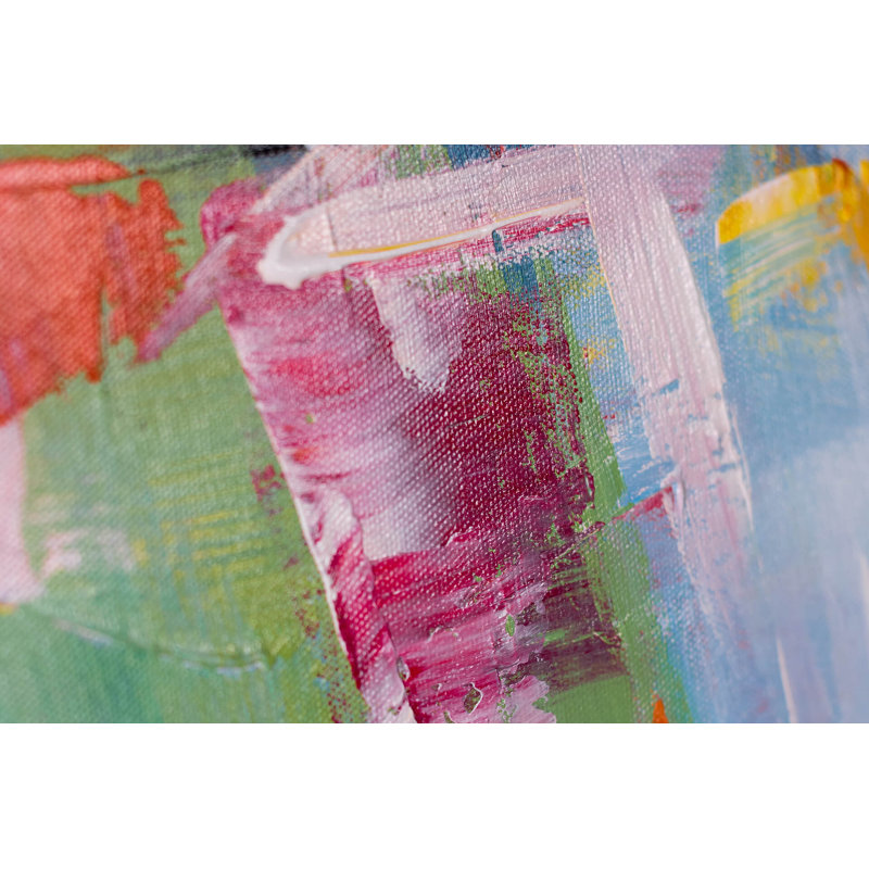 Hand -painted acrylic painting Enchanting Reef
