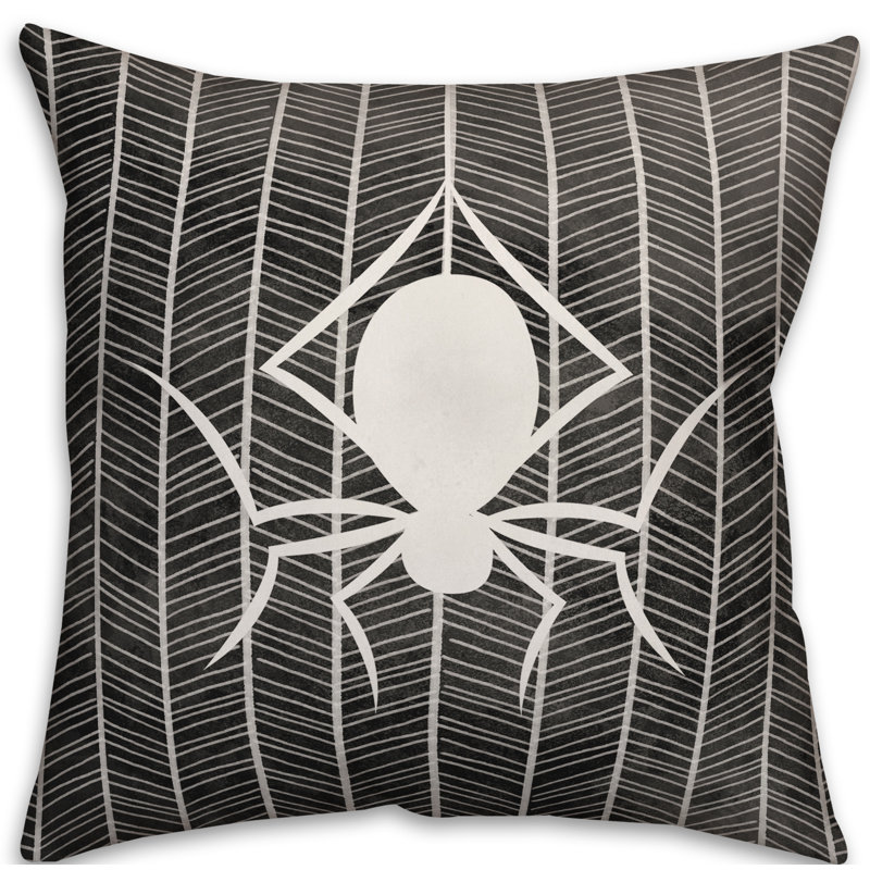  Spiderweb Throw Pillow