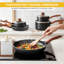 8 - Piece Non-Stick Aluminum Cookware Set