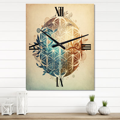 Horloge murale géométrique moderne