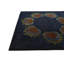 Tapis bleu marine rectangulaire 7 pi 5 po x 7 pi 7 po Pineland