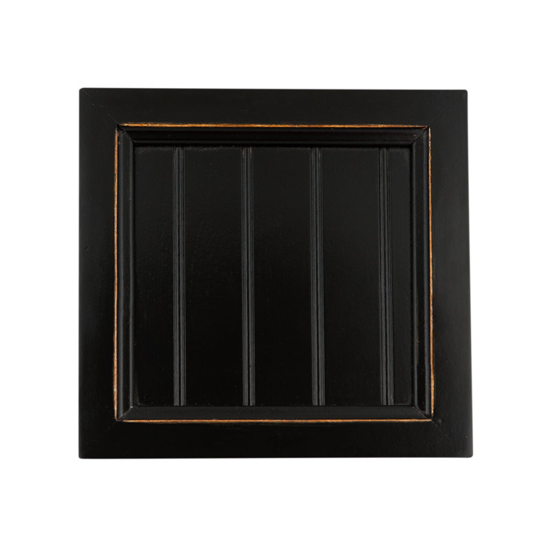 Caisse pour animaux Farmhouse, Petit (H 30 po x l 64 po x P 24 po), Noir