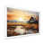 White Picture Framed