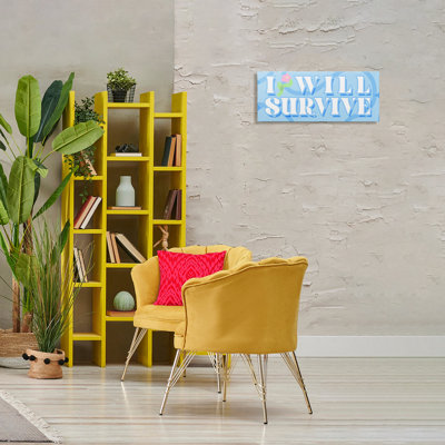 «Groovy I Will Survive Canvas», conception par Lil 'Rue