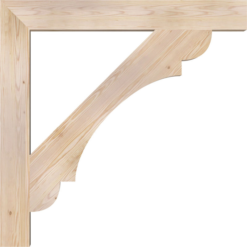 Support pour bloc olympique, Sapin de Douglas, H 46 po x l 5,5 po x P 46 po