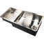 Évier de cuisine en acier inoxydable encastrable Nantucket Sinks x Studio Dearborn Pro Series