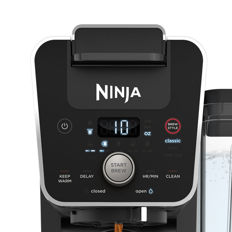 Ninja Intelligent Programmable Brew Home Coffee Maker with 12 Cup Glass  Carafe