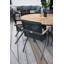Anoki Stacking Patio Dining Armchair with Cushion