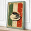 Italian Coffee Retro - Wrapped Canvas-131763599-131763603