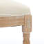 Ensemble de 2 tabourets de bar en bois massif avec tabourets de bar en bois massif