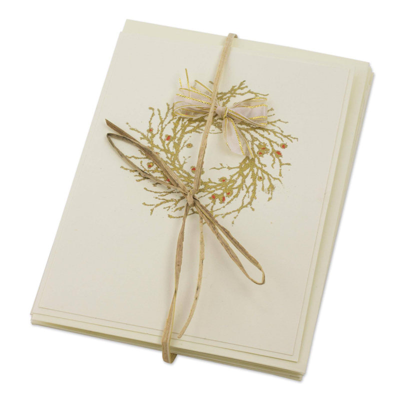 Cartes de vœux de noël golden voeux