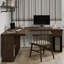 Bureau de direction en L en bois massif avec tiroirs-1091913889-1091913893