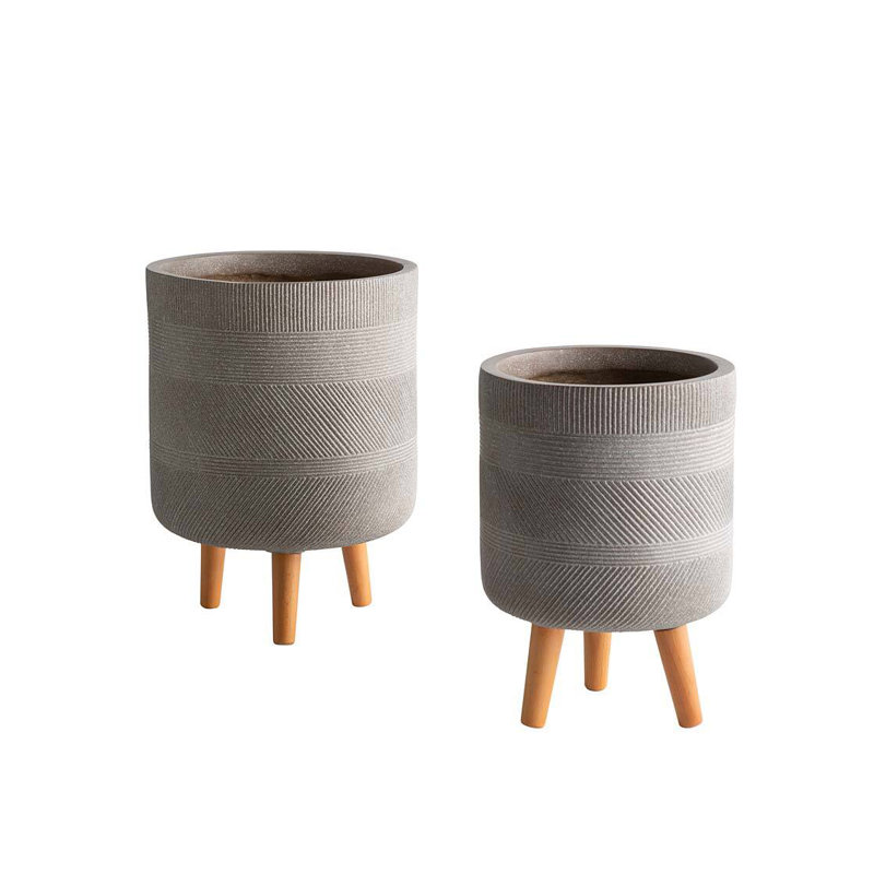 Pot Planter, Taupe