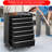 6-Drawer Rolling Tool Chest Cabinet, Large Capacity Tool Box With Wheels And Locking