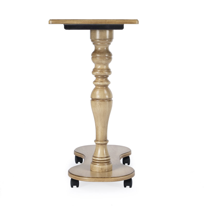 Mabry Mobile Tray Table, Antique Beige