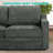 67" Upholstered Loveseat Modern Sofa With Thickened Cushions, Comfy Chenille 2-Seater Couch With Wider Armrests For Bedroom, Apartment, Office-60442332