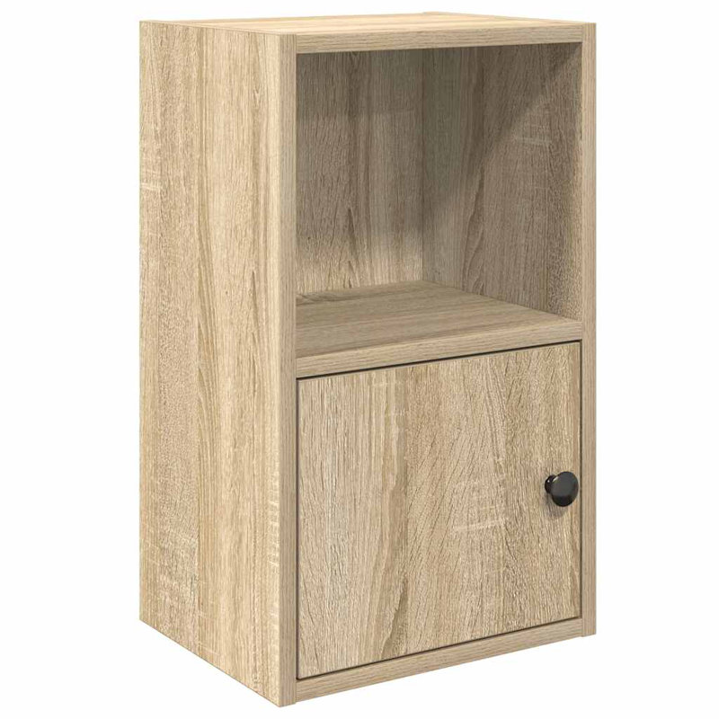 Conary 31cm W Bookcase, Sonoma Oak, (2 Shelves) 52cmH x 31cmW x 24cmD