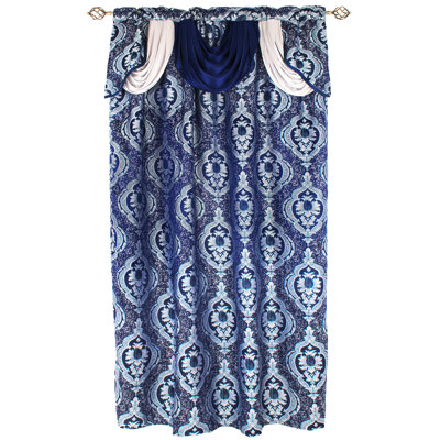 Paire de rideaux obscurcissant 100% polyester Riggin