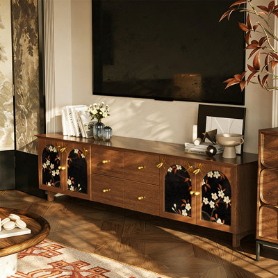 French Retro Style TV Stand