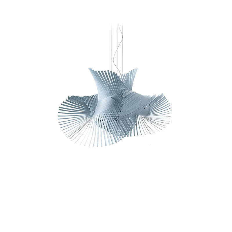 Minimikado 1 - Light Pendant, E26, Sea Blue