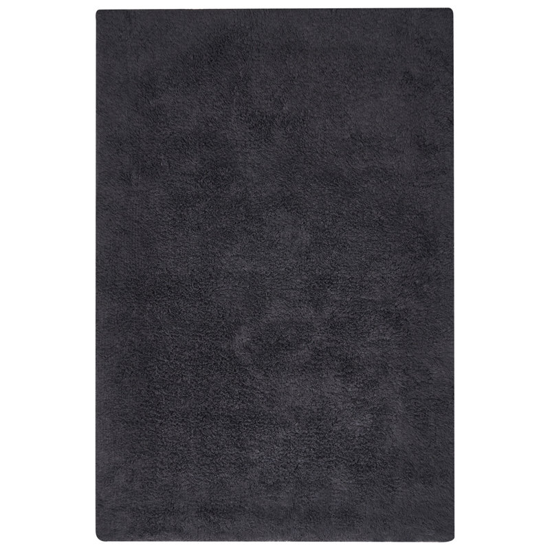 Cotton Bath Mat, Black