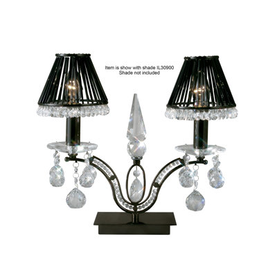 Crystal Arched Lamp