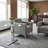 Nilsson Glass Top End Table
