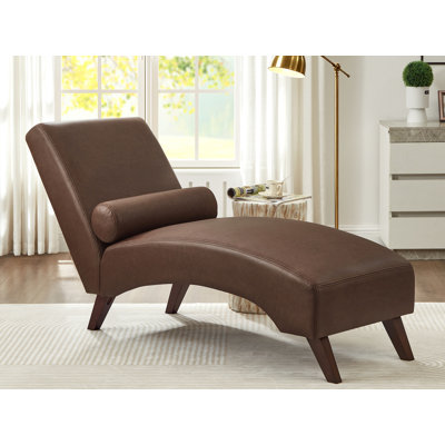 Chaise longue rembourrée