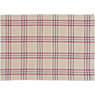  Ensemble de 4 napperons Cozy Christmas